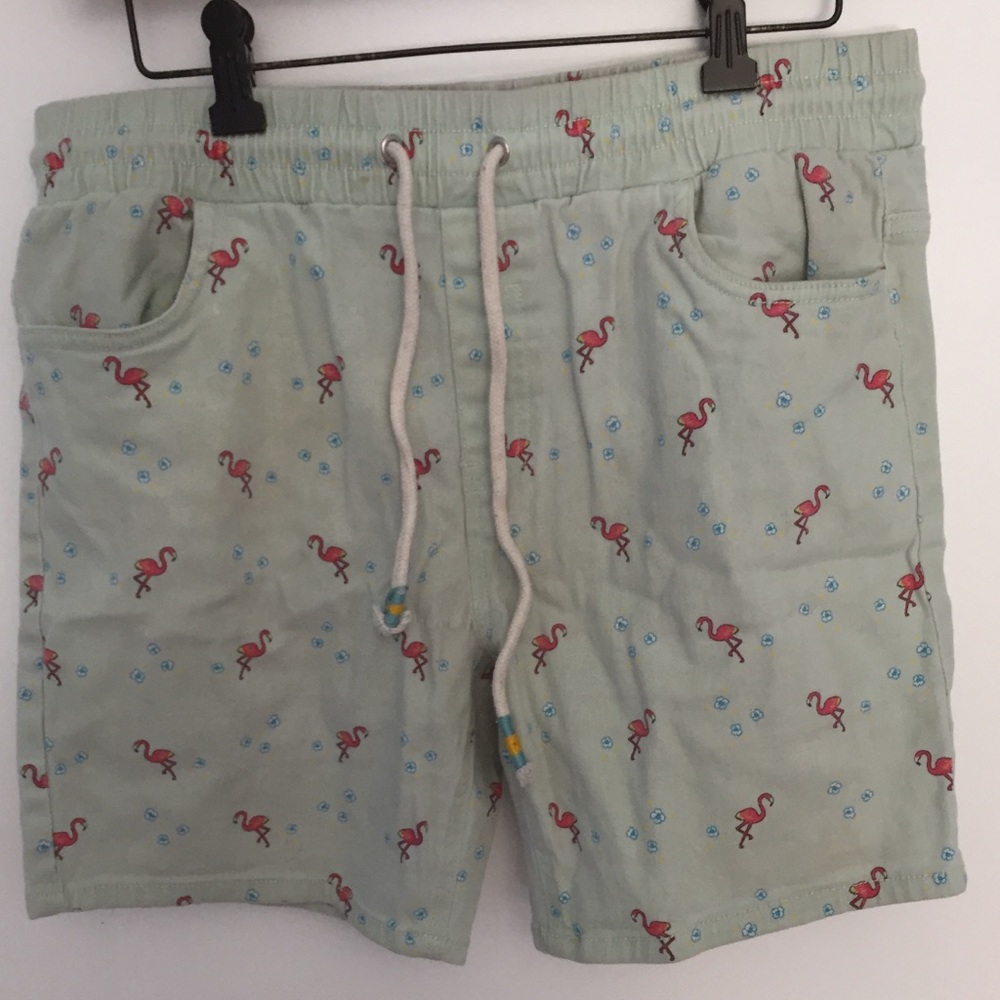 Men’s Raw Yarn Industries draw string shorts